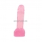 Фаллоимитатор «Hi-Rubber» 19,5 см, розовый 0