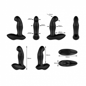 Массажер простаты Nexus Thrust Prostate Edition, вибрация и пульсация, пульт ДУ 6