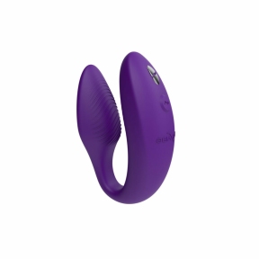 Смарт-вібратор для пар We-Vibe Sync 2, фіолетовий, 10 віброрежимів, пульт ДК 4