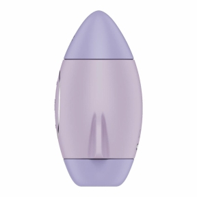 Вакуумний стимулятор з вібрацією Satisfyer Mission Control Violet, 2 незалежні двигуни 2