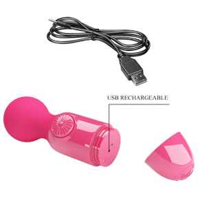 Мини-вибратор микрофон Pretty Love Mini Stick, перезаряжаемый 6