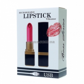 Мини вибратор в форме губной помады «Lipstick», 10 режимов вибрации 8