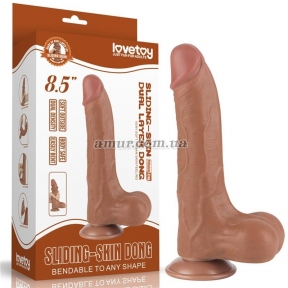 Фаллоимитатор со скользящей кожей «Sliding-Skin Dual Layer Dong 8.5