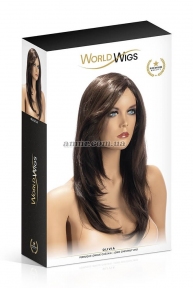 Перука World Wigs Olivia, довгі, каштанові 0