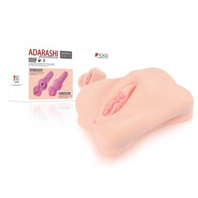 Мастурбатор-вагіна Kokos Adarashi -2 Double Layer, двошарова 3