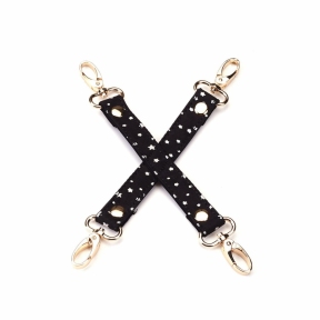 Набір для бондажу Liebe Seele Stary Nights, 7 предметів, фіксатори, нашийник з повідком, кляп, шльондр, маска 4