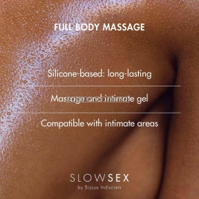 Силиконовый гель для массажа всего тела Bijoux Indiscrets Slow Sex Full body massage 2