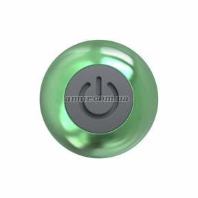Віброкуля PowerBullet - Pretty Point Rechargeable Bullet, зелений 4