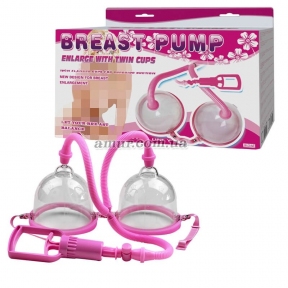 Жіночий вакуумний помпа «Breast Pump» 4