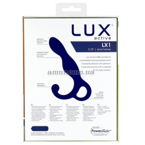 Масажер простати Lux Active LX1 Anal Trainer 5.75″ + віброкуля 4