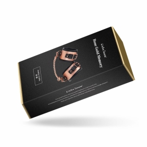 Поножі Liebe Seele Rose Gold Memory Ankle Cuffs, натуральна шкіра, рожеве золото 11