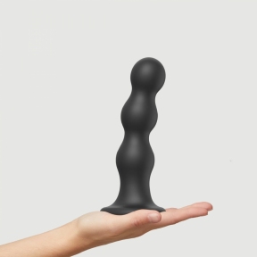 Фаллоимитатор Strap-On-Me Dildo Plug Balls, черный, XL 0