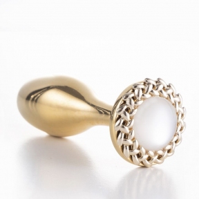 Анальная пробка LOCKINK SEVANDA Pearl Rose-shape Anal Plug 3