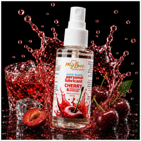 Лубрикант и массажный гель 2 в 1, MyLove Aroma, с ароматом вишни, 50 мл 2