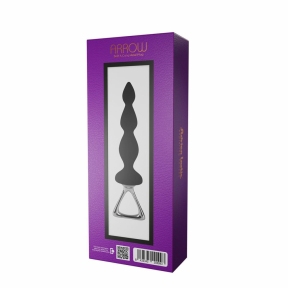 Анальний ланцюжок Adrien Lastic Arrow II, чорний 4
