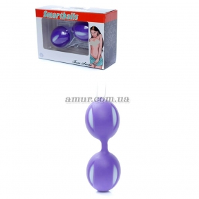 Вагинальные шарики «Smartballs» фиолетовые 3