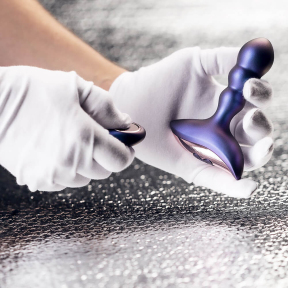 Анальна пробка «Hueman Interstellar», 6 режимів вібрації, 4 режими інтенсивності 6