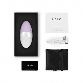 Музыкальный вибратор для клитора Lelo Siri 3 Calm, лиловый, вибрации в ритме звуков без смартфона 2
