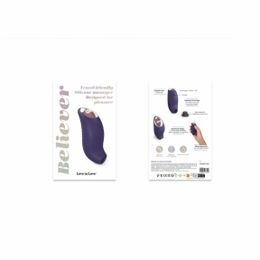 Вакуумный клиторальный стимулятор Love To Love Believer, синий 5