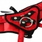 Трусы для страпона Sportsheets - SizePlus Red Lace Satin Corsette, с корсетной утяжкой 0