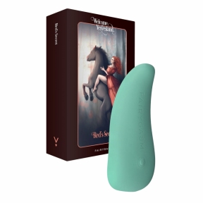 Вібратор-язичок FairyGasm ThrillLeaf, зелений 6