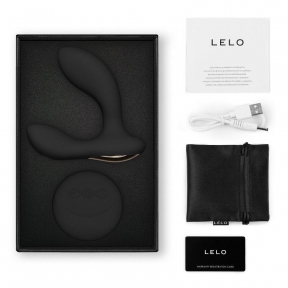 Масажер простати LELO Hugo 2 Remote, чорний, 2 мотори, дуже потужний, пульт ДУ 2