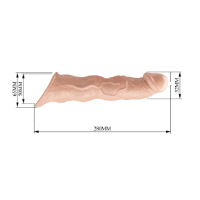 Удлиняющая насадка на пенис, 3 модуля «Extension Penis Sleeve with Modular» 5