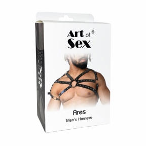 Мужская портупея Art of Sex - Ares , натуральная кожа 3