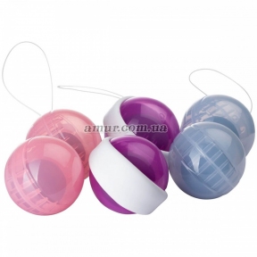 Набор вагинальных шариков LELO Beads Plus, диаметр 3,5 см, изменяемая нагрузка, 2х28, 2х37 и 2х60 г 0
