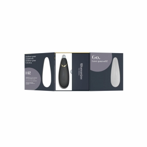 Вакуумный клиторальный стимулятор Womanizer Premium 2, черный, функции Autopilot и Smart Silence 6