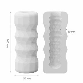 Мастурбатор Otouch Decor 1-B, ефект всмоктування, пружні пірамідки 0 Мастурбатор Otouch Decor 1-B, ефект всмоктування, пружні пірамідки 0