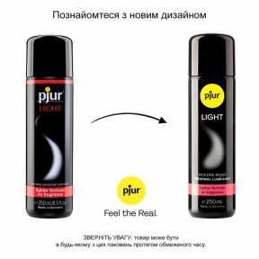 Силіконова смазка pjur Light 2-в-1 для сексу та масажу, 250 мл 3