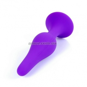 Анальная пробка «Silicone Plug Purple Medium» 2