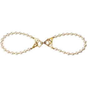 Перлинні наручники та ножні кайданки LOCKINK Pearl Handcuffs & Anklecuffs 3