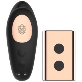 Вибратор для пар Rosy Gold C-Shape, 10 режимов вибрации, пульт ДУ 1