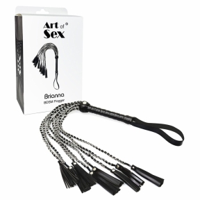 Ажурная плеть из экокожи Art of Sex - Brianna 2