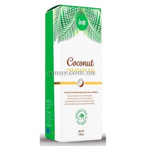 Масажний гель для інтимних зон Intt Coconut Vegan, 30 мл 2