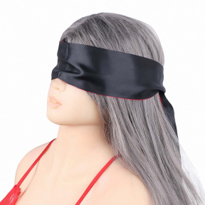 Маска Erospace Wild Play Satin Eye Mask C18, черный-малиновый 5