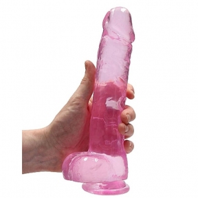 Фаллоимитатор «Realrock Dildo 9», 25 см, розовый 1