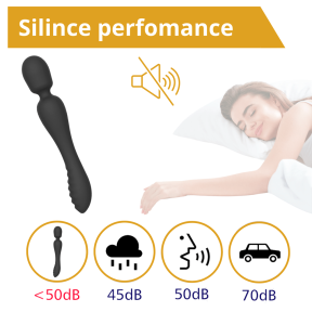 Вибратор-Микрофон G-точки Erospace Sweet Play Wand & Vibrator 2in1 A8 1