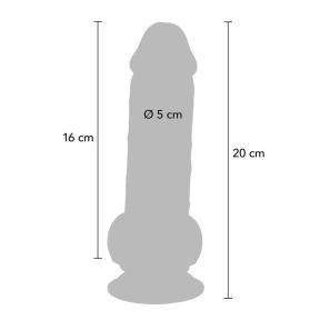 Фалоімітатор «Get Real Extra Thick Dildo», 20 см 7