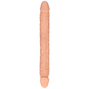 Двусторонний фаллоимитатор RealRock Realistic Double Dong, 36 см 3