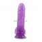 Фаллоимитатор «Hi-Rubber» 19,5 см, фиолетовый 0