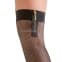 Чулки «Cottelli Collection Hold-up Stockings Zip» 0