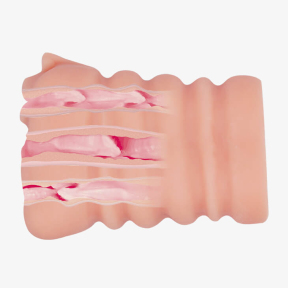 Мастурбатор с тремя отверстиями «Temptation Passion 3D» 3