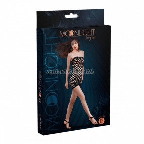 Сітчаста сукня Moonlight Model 17 XS-L, чорна 1