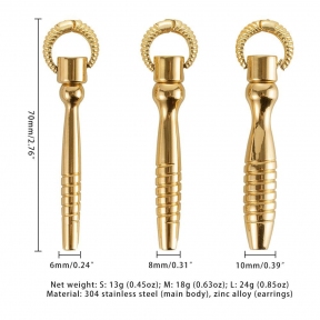 Набор уретральных стимуляторов LOCKINK Bad Boy Training Urethral Plugs Set 11