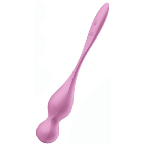 Вагинальные смарт-шарики с вибрацией Satisfyer Love Birds 1, розовые, 78 г 0