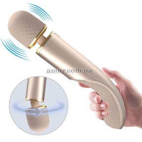 Потужний вібромасажер «Pretty Love - Charming Massager Plus», золотистий 3