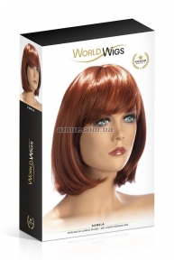 Перука World Wigs Camila, каре, рудий 0
